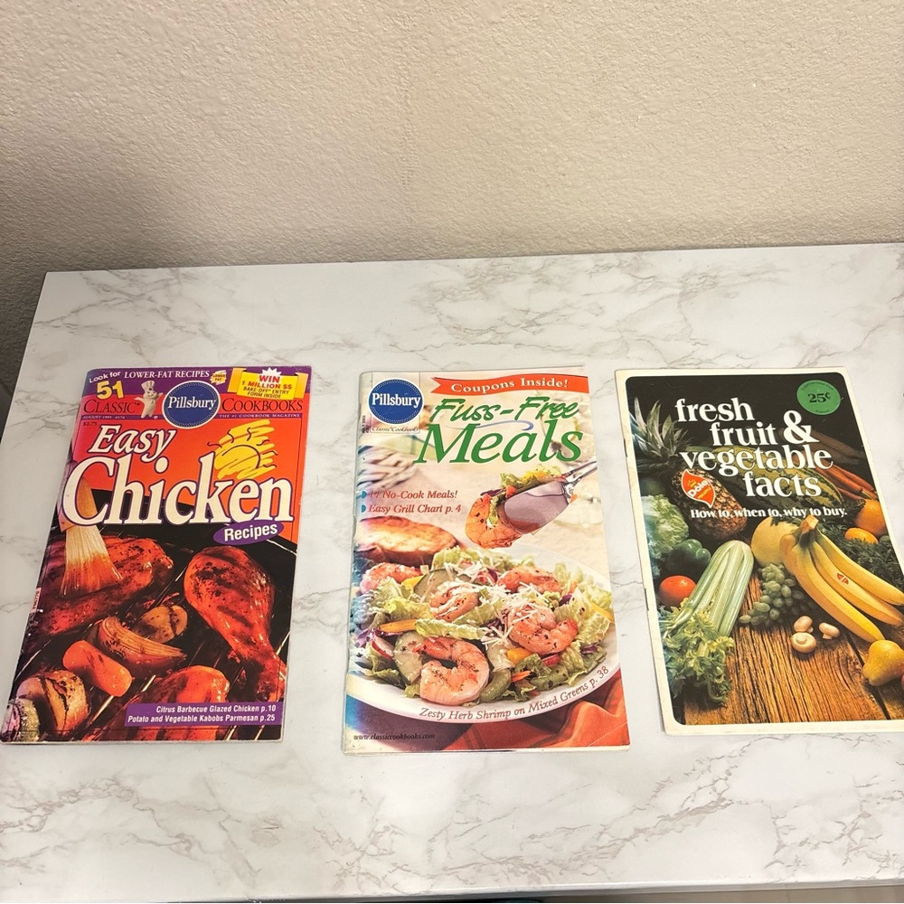 Assorted Cooking Recipe Book Set - Picture 3 of 7